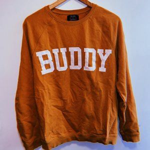 Bershka Buddy Mustard Crewneck